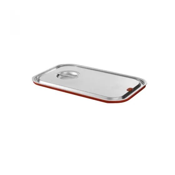 Capac Gastronorm cu banda siliconata GN 1/1 - gama Hendi Kitchen Line, inox Ofertă exclusivă