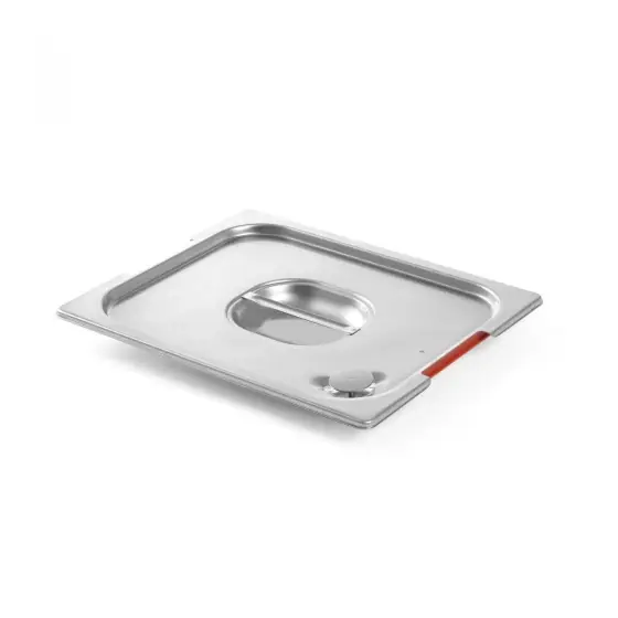 Capac cu maner si margine de silicon pentru tava gastronom,Profi Line, GN1/3,Hendi,325x176mm Cumpără online