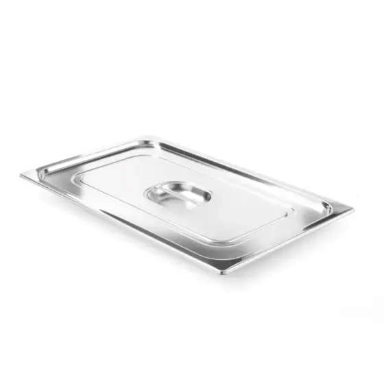 Capac Hendi Gastronorm fara fanta pentru lingura servire GN 2/3 - gama Profi Line, otel inoxidabil Reducere extra