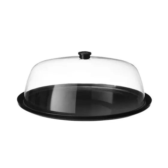 Tava rotunda cu capac, ø350x(H)165mm Retur ușor