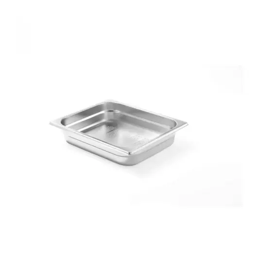 Comandă acum Tava Hendi perforata Gastronorm GN 2/3 65 mm 5 lt - gama Kitchen Line, otel inoxidabil