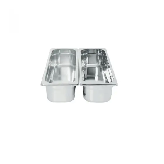 Super ofertă Tava Hendi Gastronorm GN 2/4 40 mm 2.5 lt - gama Profi Line, otel inoxidabil