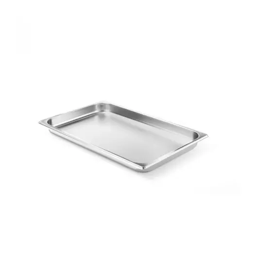 Plată sigură Tava Hendi Gastronorm GN 1/1 40 mm 5.3 lt - gama Profi Line, otel inoxidabil