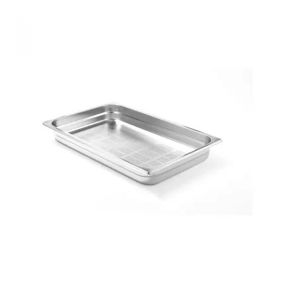 Tava Hendi perforata Gastronorm GN 1/1 65 mm 8.6 lt - gama Profi Line, otel inoxidabil Super ofertă