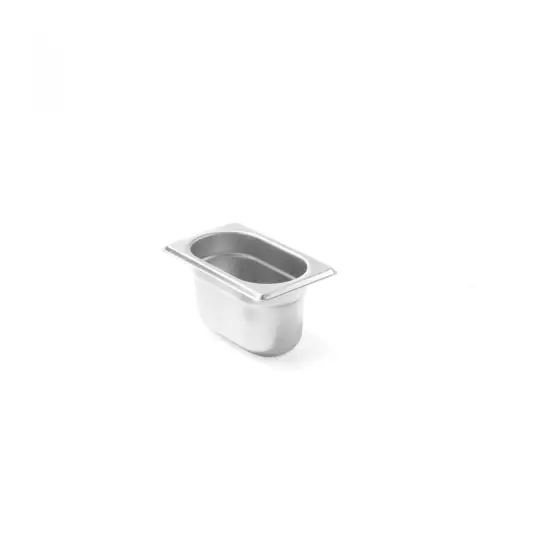 Tava Hendi Gastronorm GN 1/9 65 mm 0.6 lt , gama Budget Line, otel inoxidabil Livrare expres