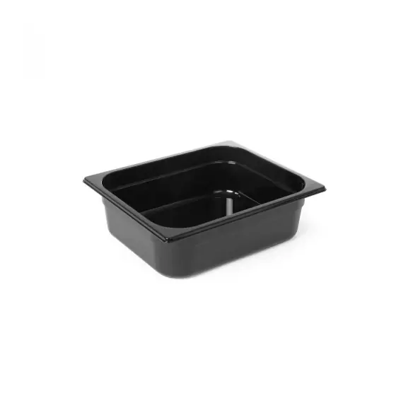 Discount Tava profesionala Gastronorm 1/2 policarbonat negru 9.5L 325x265x(H)150 mm Hendi rezistent la temperatura -40 C to 110 C