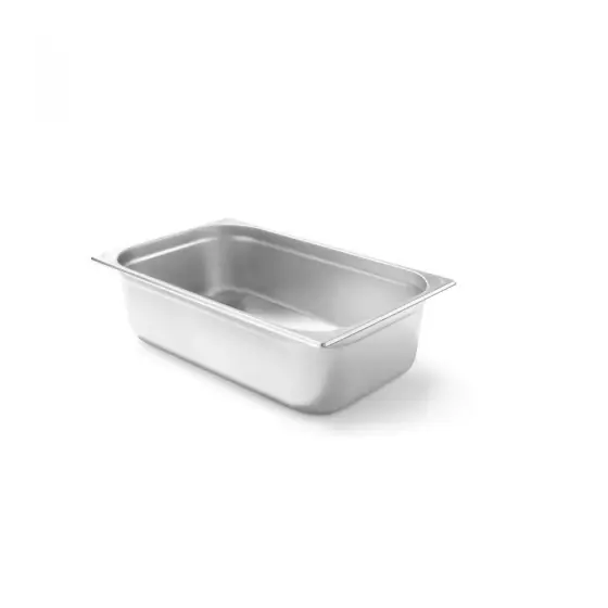 Nu rata Tava Gastronorm GN 1/1, 530x325x(H)65 mm, 8.6 litri, inox, Hendi Kitchen Line