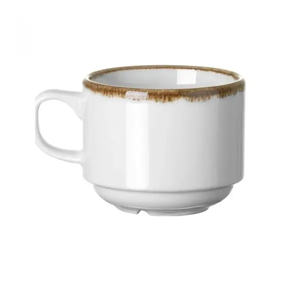 Ceașcă de espresso stivuibilă Vanilla, 90 ml FIne Dine Reducere extra
