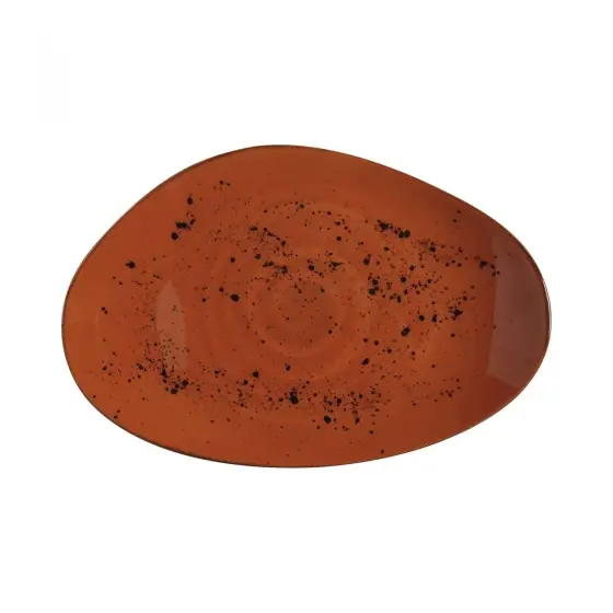 Disponibil imediat Farfurie în formă organică Dahlia 350x210 mm Fine Dine