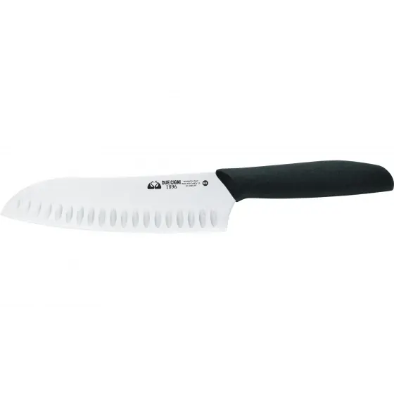 Lichidare de stoc Cutit Santoku Due Cigni 1896 cu Adancituri - Performanta si Design