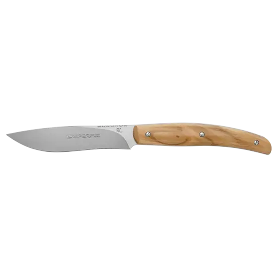 Ofertă Cutit de Friptura Costata UL/02 - Lama Clip Point, Maner Lemn Maslin