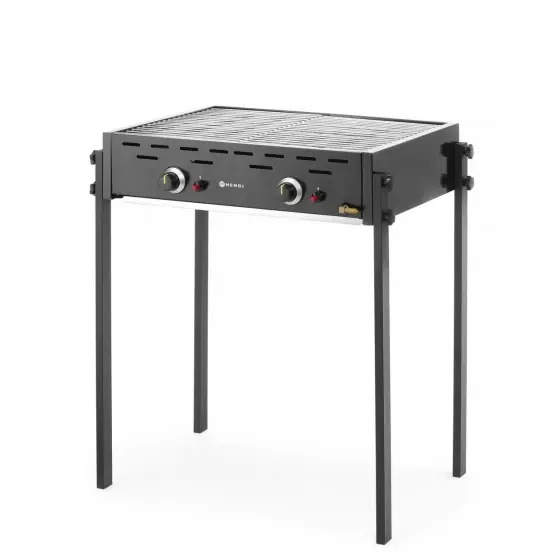 Gratar pe gaz Roast-Master Pro Black, HENDI, negru, 11,6 kW, 790x560x(H)900mm Cumpărături sigure