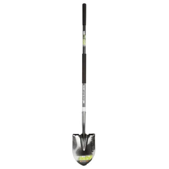 Nu rata Lopata rotunda cu coada fibra sticla Evotools Plus, 1480 mm