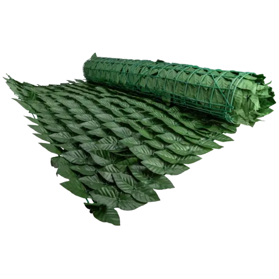 Gard viu artificial PVC Frunze, 1.5 x 3 metri Mai ieftin