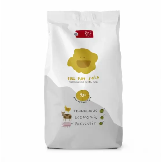 Full fat de soia (faina de soia), pentru furajarea animalelor, proteina bruta minim 36,33 %, 25 kg, RDF Ofertă