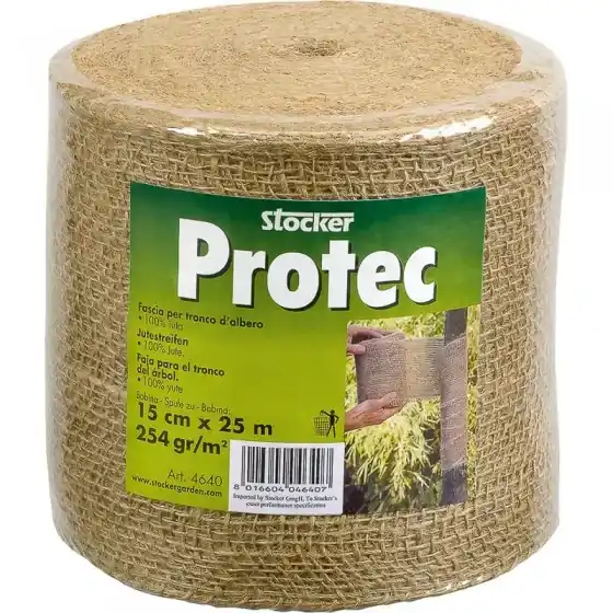 Fasa biodegradabila din iuta 100% Protec pentru bandajare pomi Cel mai bun preț