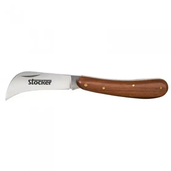Discount Cutit briceag pentru altoit cu lama secera de 64 mm