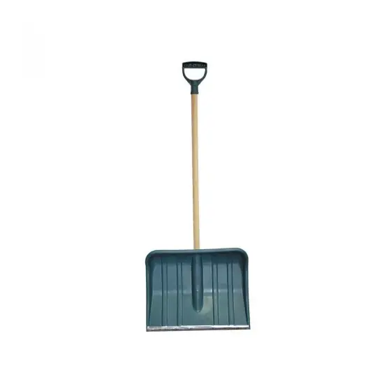 Lopată pentru zăpadă, 45cm-50cm, mâner lemn Discount