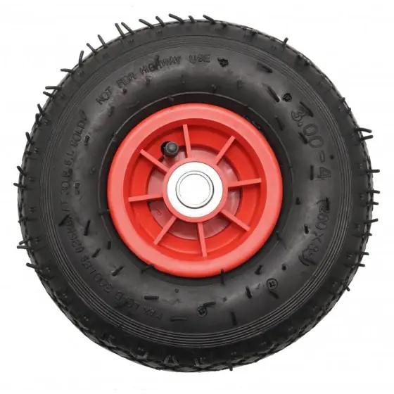 Roata liza plastic - TT - rulment cu ace - 3.00-4 (260x85) - 2PR Ultima șansă