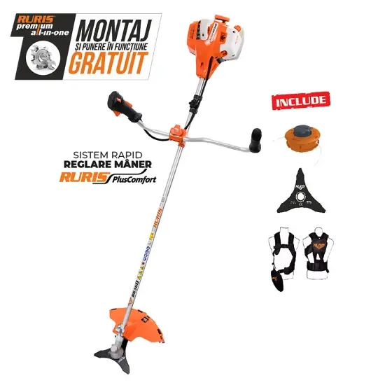 Motocoasa RURIS RR360, 2.4 CP Retur gratuit