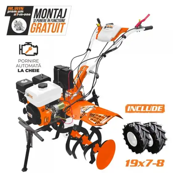 Motosapatoare DAC 185 PRO cu roti de cauciuc 19x7-8 Ofertă de sezon