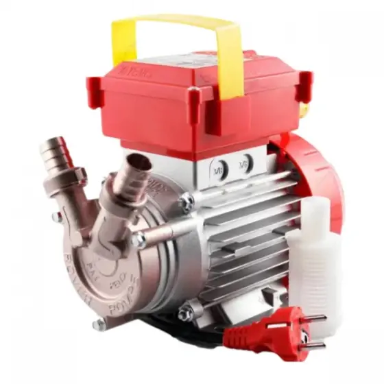 Electropompa Novax 20 B 95C, inox, pentru transvazare lichide alimentare fierbinti, bere, lapte, suc, vin Reducere