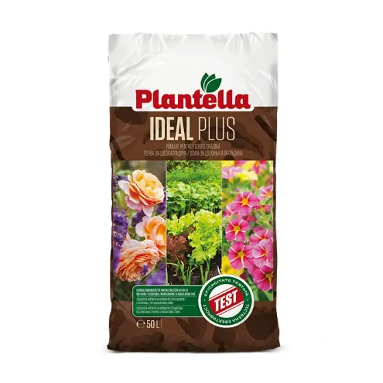 Ofertă de sezon Substrat Ideal Plus, 50 l, Plantella, universal