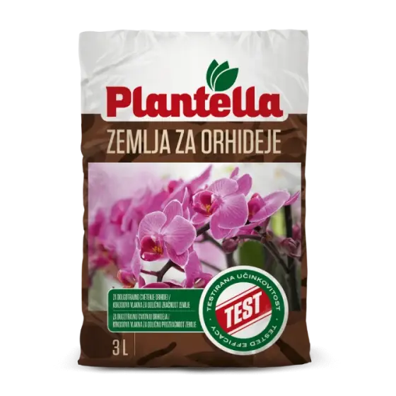 Substrat de crestere, 3 l, Plantella, pentru orhidee Ofertă specială