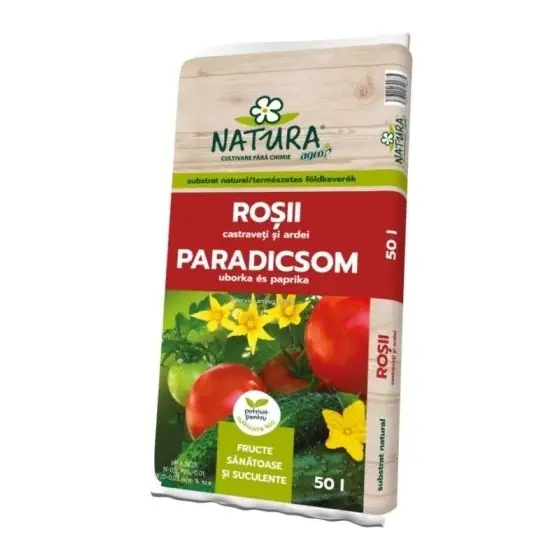 Super ofertă Substrat pentru rosii, ardei si castravete NATURA, 50 l