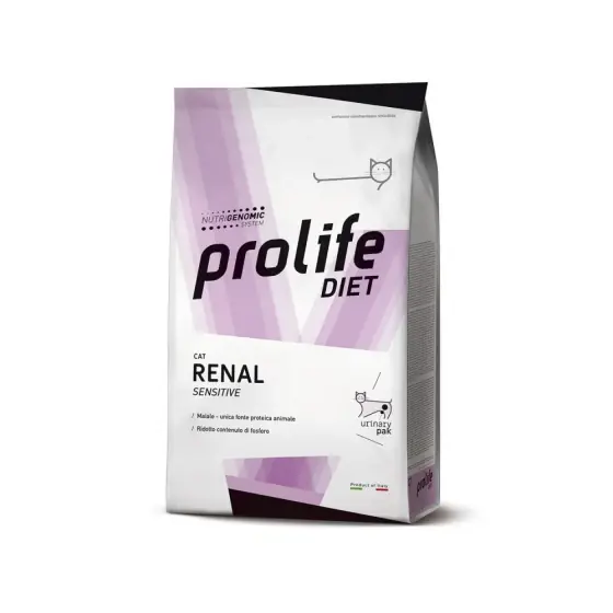 Dieta Veterinara Uscata Prolife Renal Sensibil Pentru Pisici 5 Kg Super ofertă