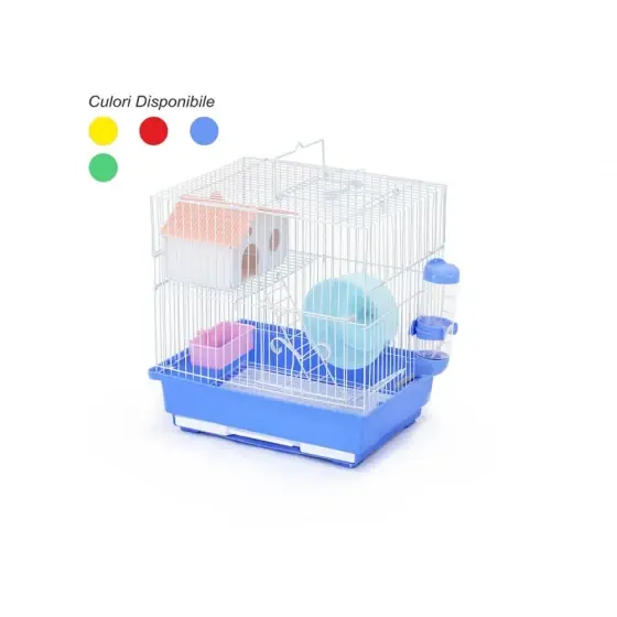 Livrare expres Cusca Hamsteri Nr 115 Mixed Colors 30X23X31(H)Cm