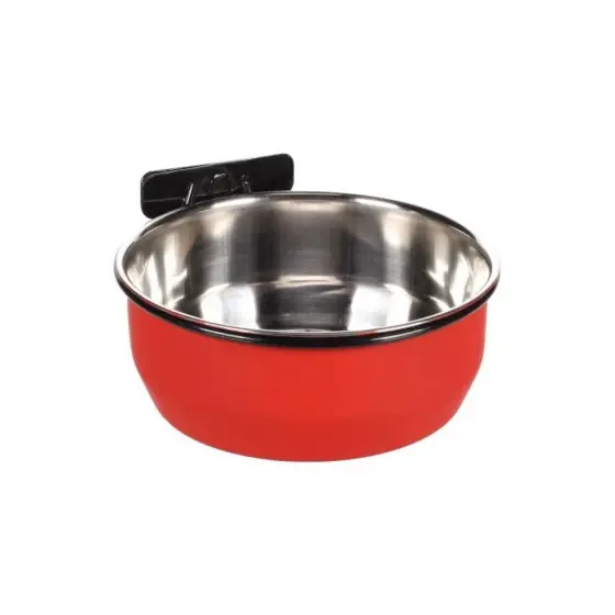 Bol Din Inox Pentru Rozatoare Flamingo Avaro Red S Cu Surub De Prindere 10Cmx290Ml Ofertă exclusivă
