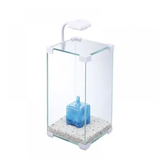 Acvariu Mini+Lampa Led Nu rata