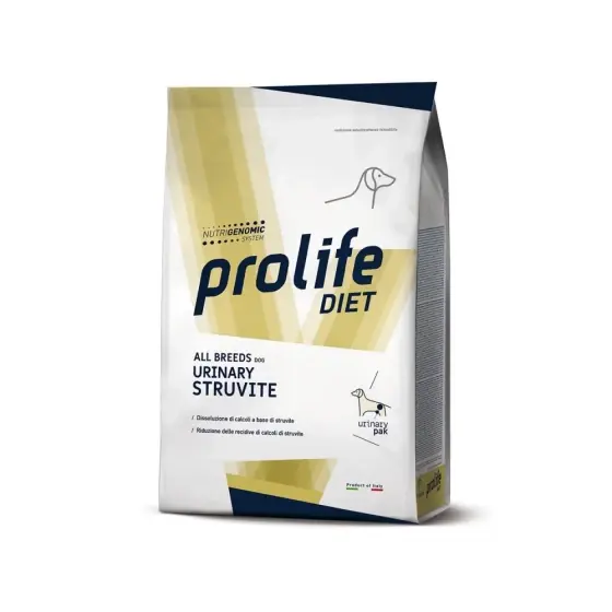 Dieta Veterinara Uscata Prolife Urinary Struvite Pentru Caini 8 Kg Premium