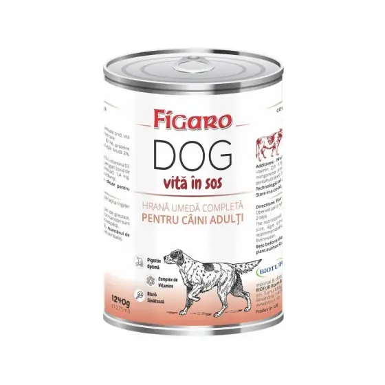 Plată securizată Hrana Umeda Pentru Caini Figaro Dog Vita In Sos Conserva 1240G