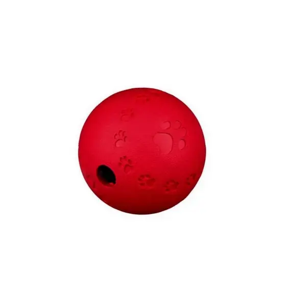 Bestseller Jucarie Pentru Caini Minge Cauciuc Clopotel Mare 7Cm