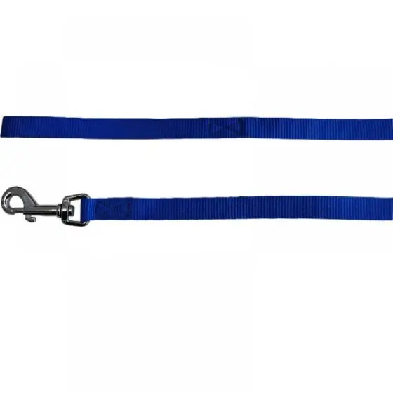Lesa Pentru Caini Nylon Blue 15Mm*130Cm Livrare rapidă