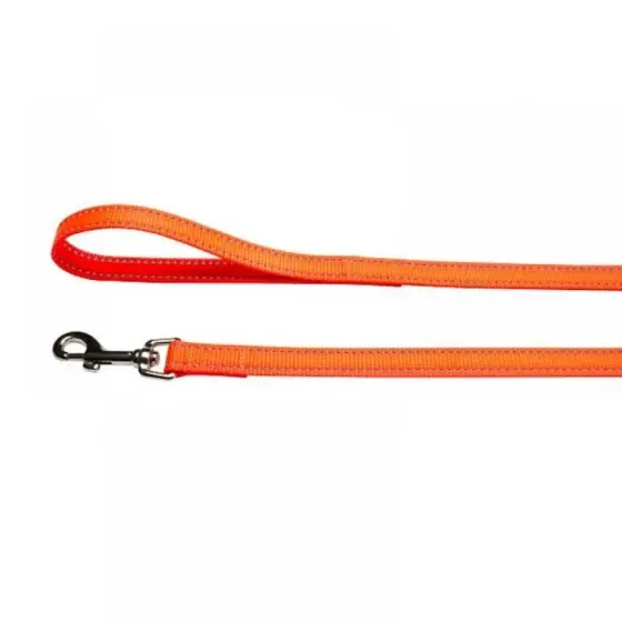 Lesa Pentru Caini Nylon Orange Reflectorizant 25Mm*130Cm Reducere