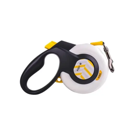 Lesa Pentru Caini Fida Autobrake Banda S White 5 M/5-12 Kg Ofertă limitată