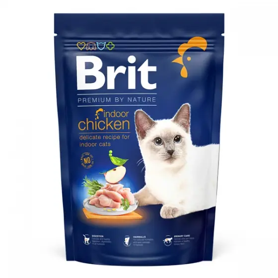 Reducere specială Brit Premium by Nature Cat Indoor Chicken 1.5 kg