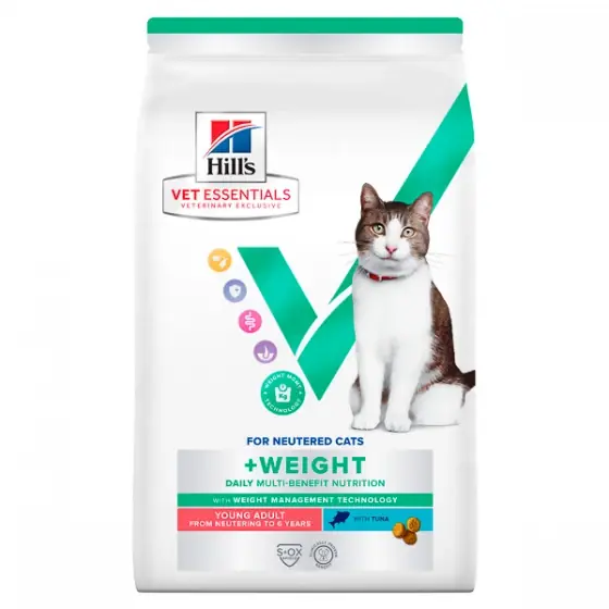 Ofertă exclusivă Hill's VE Feline Young Adult Weight & Neutered Tuna 1,5 kg