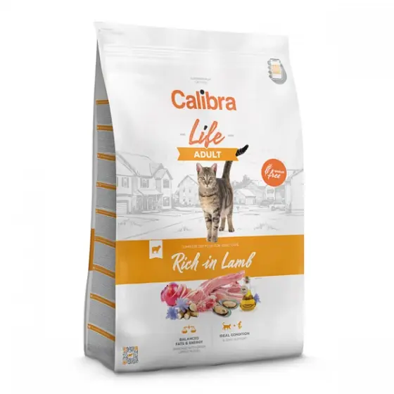 Calibra Cat Life Adult Lamb 6 kg Mai ieftin