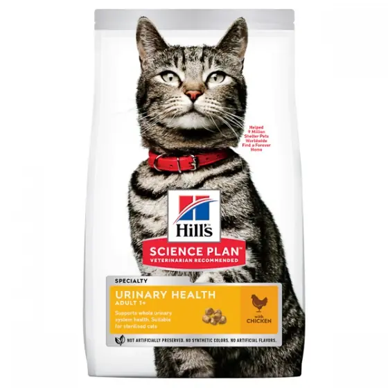 Ofertă limitată Hill's SP Feline Adult Urinary Health Chicken 1.5 kg