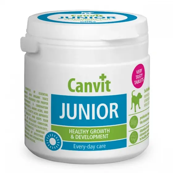 Canvit Junior for Dogs 100g Preț mic