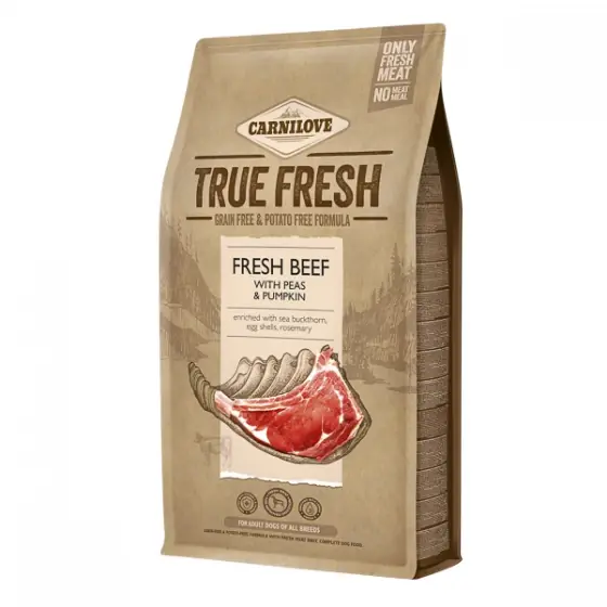 Ofertă Carnilove True Fresh Beef for Adult Dogs 4 kg