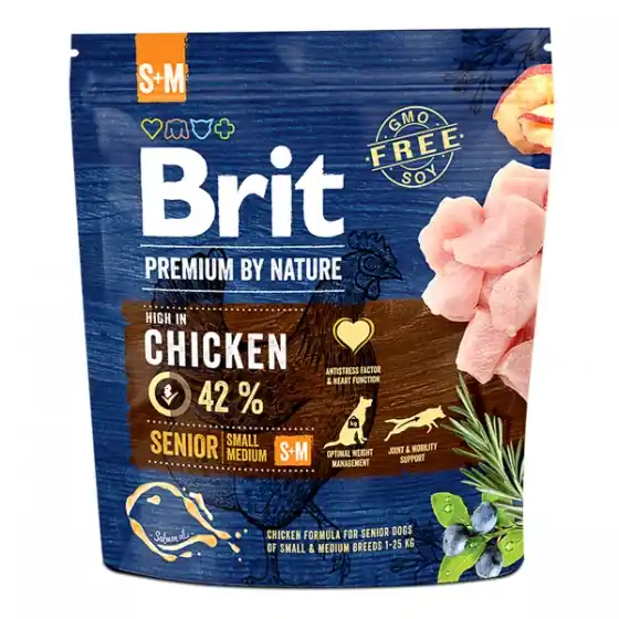 Brit Premium by Nature Senior S plus M 1 kg Reducere de preț