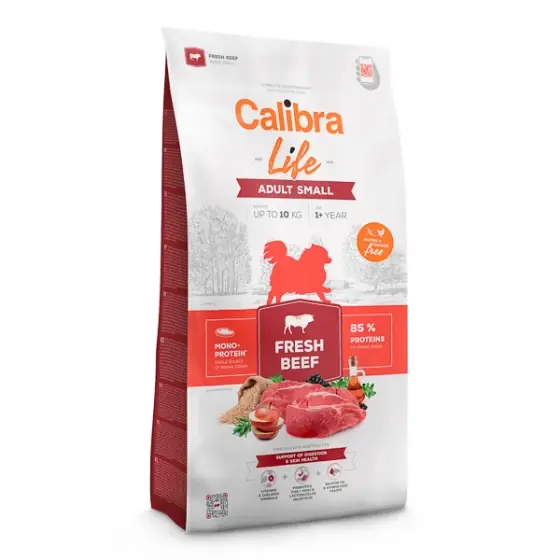 Calibra Dog Life Adult Small Fresh Beef 1,5 kg Noutate