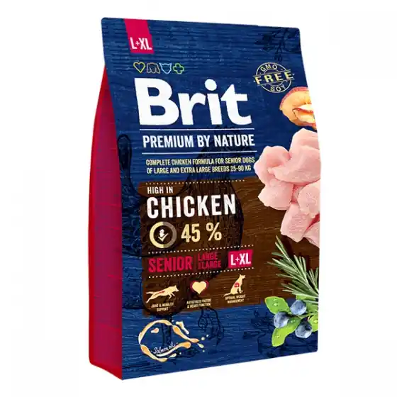 Brit Premium by Nature Senior L plus XL 3 kg Preț promoțional