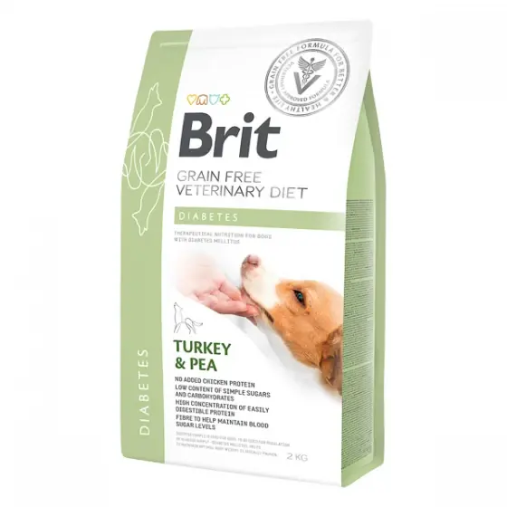 Brit Grain Free Veterinary Diets Dog Diabetes 2 kg Livrare expres