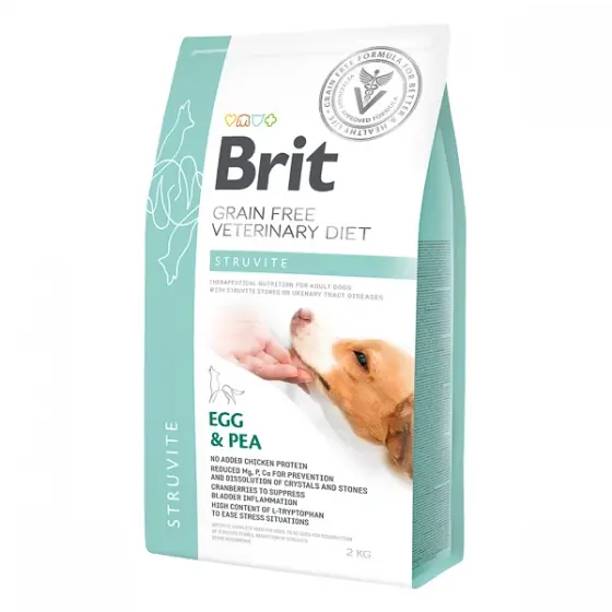 Brit Grain Free Veterinary Diets Dog Struvite 2 kg Nu rata